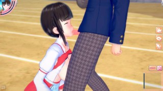 【エロゲーコイカツ！】VTuber 鈴鹿詩子3DCG巨乳アニメ動画(バーチャルYoutuber)[Hentai Game Koikatsu! Suzuka Utako(Anime 3DCG Video