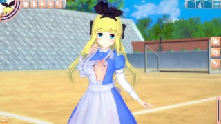 【エロゲーコイカツ！】VTuber 物述有栖3DCG巨乳アニメ動画(バーチャルYoutuber)[Hentai Game Koikatsu! Mononobe Alice(Anime 3DCG