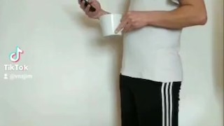 TikTok Saturday Tea challenge, deepthroat 