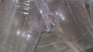Plastic Doll pissed on and fucked.