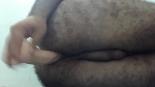 Mi primer Anal con mi nuevo dildo