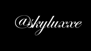 Sky Luxxe Hardcore Anal Fisting Anal Gaping Squirting Full Video on @skyluxxe