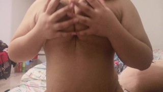 Chubby pinay saggy big tits