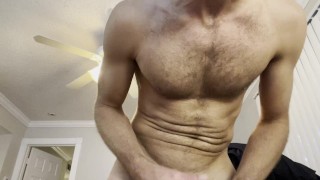 Cam Crest blows a huge load of cum in your face