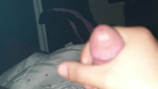 Busting a huge load 