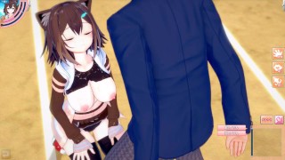 【エロゲーコイカツ！】VTuber 文野環3DCG巨乳アニメ動画(バーチャルYoutuber)Hentai Game Koikatsu! Fumino Tamaki (Anime3D