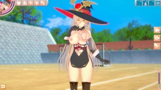 【エロゲーコイカツ！】VTuber ニュイ・ソシエール3DCG巨乳アニメ動画(バーチャルYoutuber)Hentai Game Koikatsu! Nui Sociere (Anime 3DCG 
