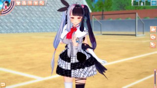 【エロゲーコイカツ！】VTuber 夜見れな3DCG巨乳アニメ動画(バーチャルYoutuber)[Hentai Game Koikatsu! Yorumi Rena(Anime 3DCG Video)