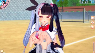 【エロゲーコイカツ！】VTuber 夜見れな3DCG巨乳アニメ動画(バーチャルYoutuber)[Hentai Game Koikatsu! Yorumi Rena(Anime 3DCG Video)