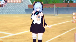 【エロゲーコイカツ！】VTuber アルス・アルマル3DCG巨乳アニメ動画(バーチャルYoutuber)[Hentai Game Koikatsu! Ars Almal(Anime 3DCGVideo