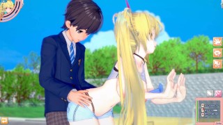 【エロゲーコイカツ！】VTuber 星川サラ3DCG巨乳アニメ動画(バーチャルYoutuber)[Hentai Game Koikatsu! Hoshikawa Sara(Anime 3DCG