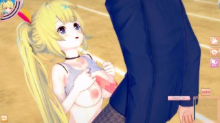 【エロゲーコイカツ！】VTuber 星川サラ3DCG巨乳アニメ動画(バーチャルYoutuber)[Hentai Game Koikatsu! Hoshikawa Sara(Anime 3DCG