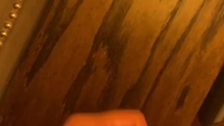 Cumming on the table