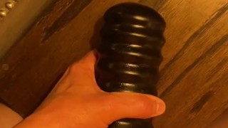 Cumming on the table