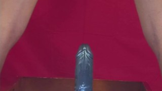Black Bi Bubble Butt takes the ride of his life with Gripping Anal