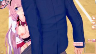 【エロゲーコイカツ！】VTuber 周央サンゴ3DCG巨乳アニメ動画(バーチャルYoutuber)[Hentai Game Koikatsu! Suo Sango(Anime 3DCG Video)]