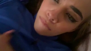Teasing my neighbor, I know he likes me and he wants to fuck with me
