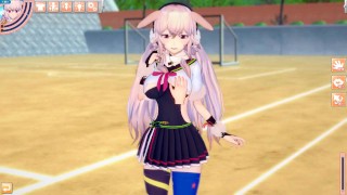 【エロゲーコイカツ！】VTuber もこ田めめめ3DCG巨乳アニメ動画(バーチャルYoutuber)[Hentai Game Koikatsu! Mokota Mememe(Anime 3DCG