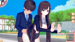 【エロゲーコイカツ！】VTuber 道明寺ここあ3DCG巨乳アニメ動画(バーチャルYoutuber)[Hentai Game Koikatsu! Domyoji Cocoa (Anime 3DCG