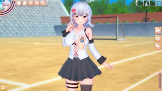 【エロゲーコイカツ！】VTuber ヨメミ3DCG巨乳アニメ動画(バーチャルYoutuber)[Hentai Game Koikatsu! Yomemi(Anime 3DCG Video)]