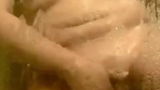 First Time on Steamy Shower