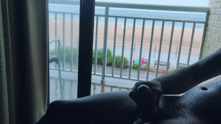 Handjob in room 