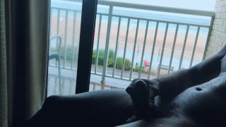 Handjob in room 