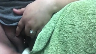 Snuck in the bathroom to release some pressure 