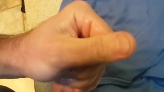 Lots of lube jacking off