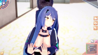 【エロゲーコイカツ！】VTuber エトラ3DCG巨乳アニメ動画(バーチャルYoutuber)[Hentai Game Koikatsu! Etra(Anime 3DCG Video)]