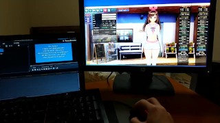 【エロゲーコイカツ！】VTuber キズナアイ3DCG巨乳アニメ動画(バーチャルYoutuber)[Hentai Game Koikatsu! Kizuna AI(Anime 3DCG Video)]