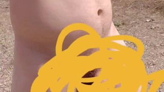 Naked student cruising