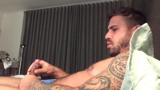 Eating My Own Cum After Good Cockring Wank