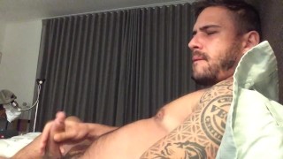 Eating My Own Cum After Good Cockring Wank