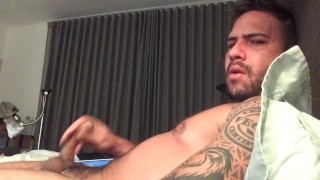 Eating My Own Cum After Good Cockring Wank