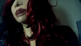 Nancy May Doll End! Female masked doll unmasks after having fun with her tight rubber body!