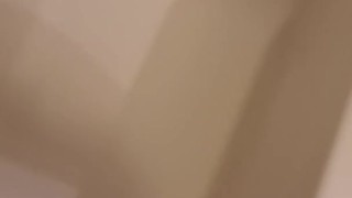 Shower cumshot