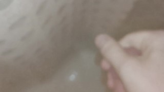 Teasing myself in the shower