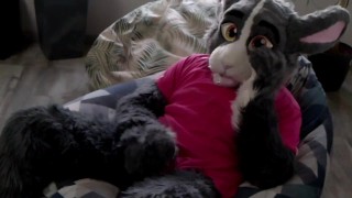 Cute murrsuit bunny masturbates until full satisfaction ♥ ;)