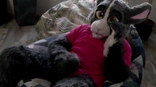 Cute murrsuit bunny masturbates until full satisfaction ♥ ;)