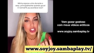 Gozada ou xixi? É Normal? Confira meu conteúdo exclusivo www.soyjoy.sambaplay.tv/