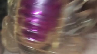 Quickie Masterbating with toy