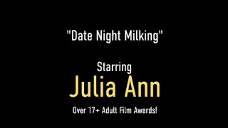 Busty Step MILF Julia Ann Milks Her Step Son's Hard Penis!