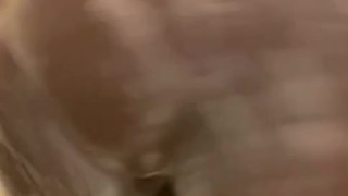 Ebony with huge ass twerks in shower 