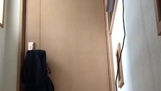 [Libido monster] Korean Japanese slutty bitch masturbating while working ♥♥♥♥ [Anal] [Black dick]