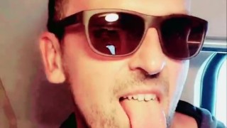 Slutboyben CAM4 Public Train CUMBLAST 💦🌶🍆💦🐖💞😘