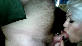 Dirty Mature Slut Wife Training! Russian MILF goddes AimeeParadise. Hands behind, whore! On knees!