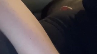 Girl farting and fished in a slave such a good slave