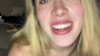 Girl farting