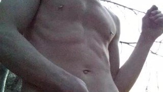 Outdoor Spring Nipple Ring Jackoff